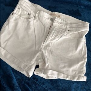 Levi’s White Denim Shorts size 29